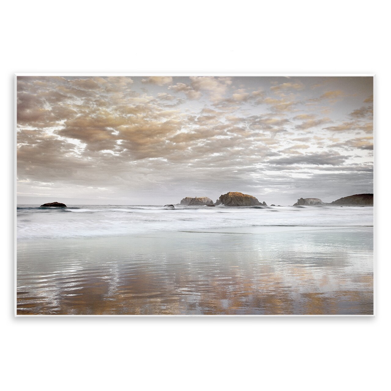 Stupell Industries Sunrise Reflections Seascape Wall Plaque, design by Dennis Frates